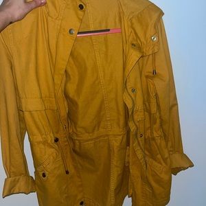 H&M Divided Yellow(ish) Utility Jacket, Size S